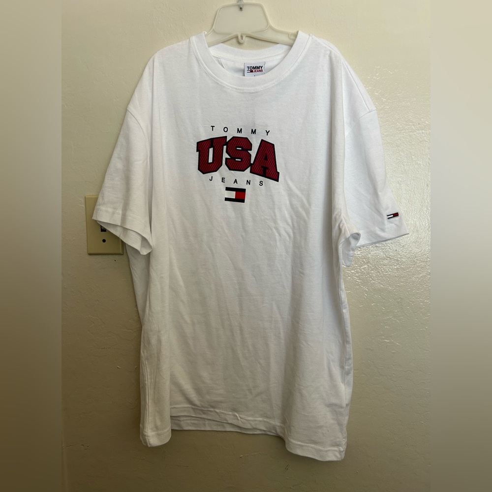 Tommy USA Jeans White Tee